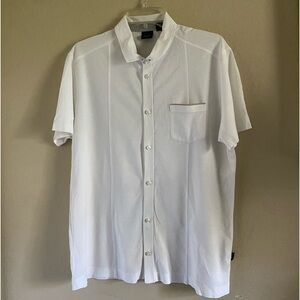BOSS HUGO BOSS Shirt Regular Fit Ispra 15 White Men Size L